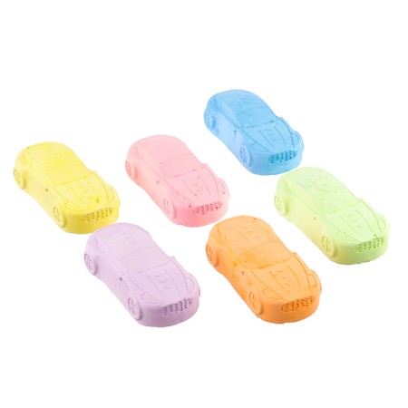 Folk small ones for drawing on the asphalt "Machine", 6 colors, packing 30 pcs-1