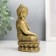 NECSK Polystone Bronze "Buddha for Meditation" 11x7.5x5.5 cm