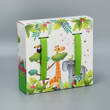 Gift mold, packaging, “Adventures”, 23.5 x 22 x 7 cm-1
