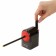Mechanical griller Brauberg Ultra, fastening to the table, black body with red