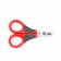 Cooperus scissors curved, hole 7 mm, burgundy with gray
