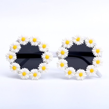 Карнавальные очки «Цветочек»-1