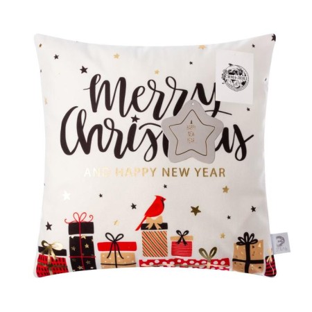 Pillowess Decorative Ethel "Happy New Year" 40x40 cm, 100% p/e, velor-3