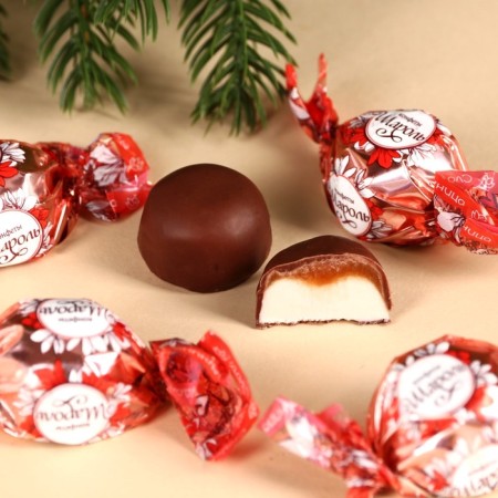 Gift set New Year's "luxury": tea, sweets-1