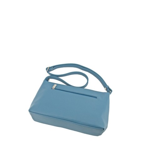 Cross-Bodi bag, lightning department, blue color 20x30x8cm-1