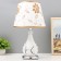 Sabrin's table lamp E27 40W white 25x25x43 cm Risalux
