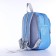 Baby backpack with wallet, lightning department, blue color