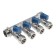 Collector "STM", 3/4 "x16 mm, 4 outputs, with ball valves, for m/n pipes, nickel.