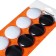 Set Magnets for D-4CM board, 8 pieces, on a blister, 4 pieces-white, 4 pieces-black