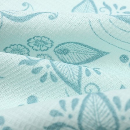 Towel 35x60cm butterflies 761-1p, blue, waffle, 120g/m HL100%-2