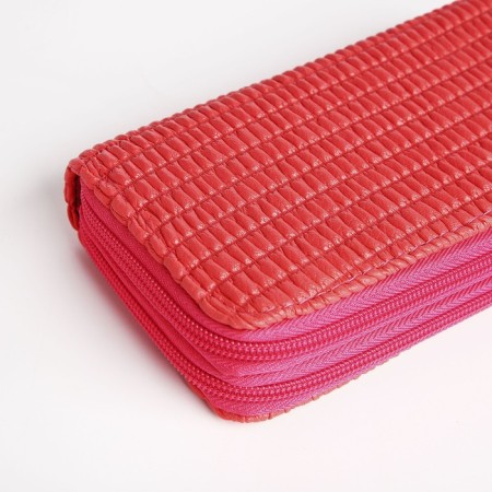 Women's wallet with lightning, pink color-2