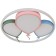 Lamp with PDU 1787/1 LED 44W Dimmer 50x50x5 cm Bayerlux