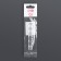 Manicure handle stand, 5 sections, 8 × 1 cm, transparent color