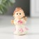 Souvenir Polystone "Angel with a Flower" MIX 2x2.5x4 cm