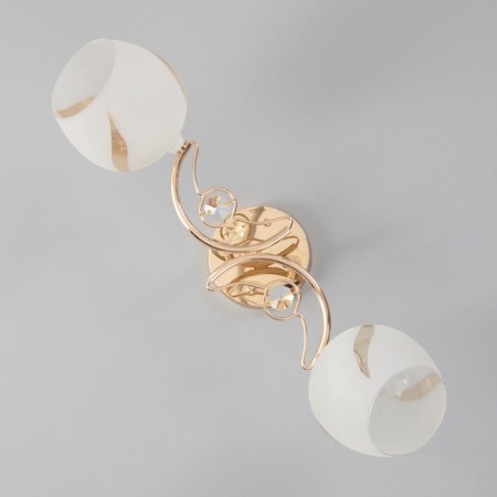 Ceiling chandelier Nicole 2he27 40W gold-3