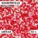 Sprinking confectionery with a soft center "Bead": pink, red, silver, 50 g