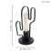 Coldfield table lamp, 1x60W E27, black color