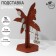 Palma jewelry stand, 14.5 × 14.5 × 19 cm, plywood, polymer color