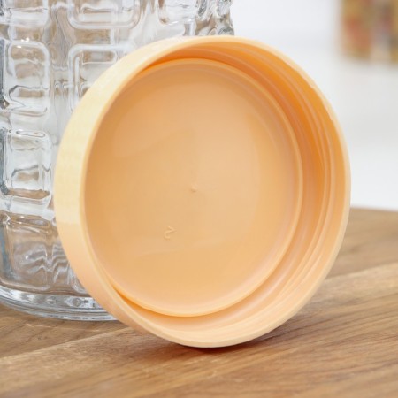 Bank for bulk products, glass, 850 ml, with a lid-2