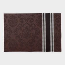 Serving napkin on the Tenzel table, 45 × 30 cm, brown color