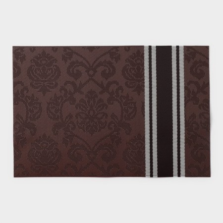 Serving napkin on the Tenzel table, 45 × 30 cm, brown color