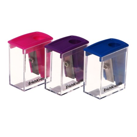 Zapochilka 1 hole Erichkrause "City Mini" Vivid, with a container, plastic, mix-2