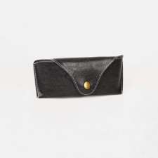 Case for glasses on the button, the color is gray