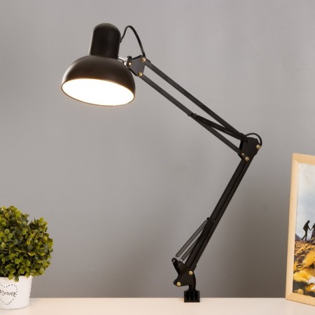 Table lamp on a hinges 800 "Crucian, black" E27 40W Risalux-1