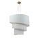 Suspended Indigo, 13021/A/4P. 4x60W, E27, 800x800x735/2235 mm, white color