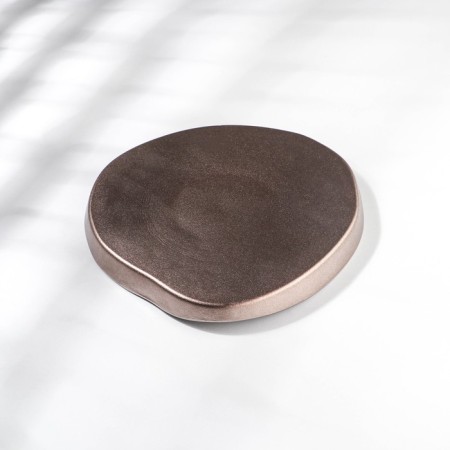 Trend, glass dish, d = 18 cm, brown color-2