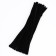 Wire with pile for crafts and decor set of 50 pcs., Size 1 pc. 30 × 0.6 cm, black color