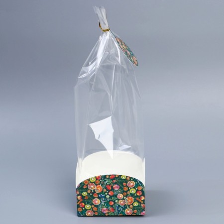 Package with the box "New Year's botanist", 12 x 12 x 40 cm, New Year-3
