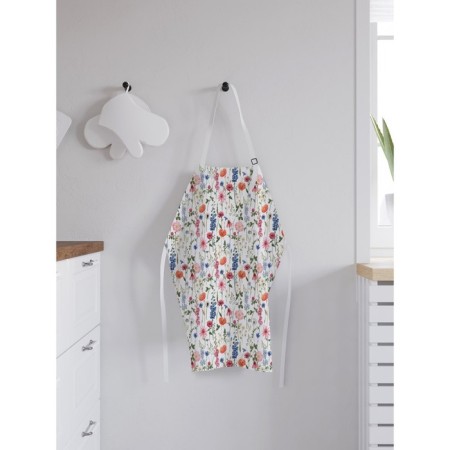 Apron of a kitchen with a photo print "Summer mood", adjustable, size OS-1