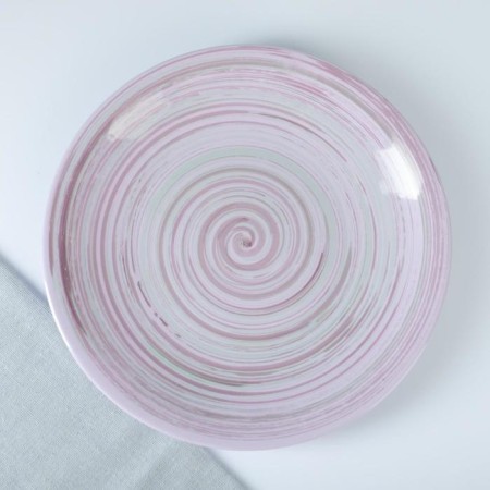 Boroskaya plate "Borisovskaya" 22x3cm, lavender-1