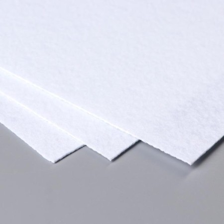 A set of hard felt Astra (3 pcs) "White" 1 mm 160g 20x30 cm-3