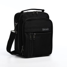 Male bag, black color