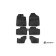 3D mats in the Honda Pilot Salon, 01/2016, 6 pcs. (polyurethane)