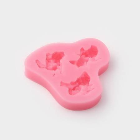 Mold Dolyana "Angels in anticipation", silicone, 8 × 7 cm, pink color-1