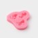 Mold Dolyana "Angels in anticipation", silicone, 8 × 7 cm, pink color