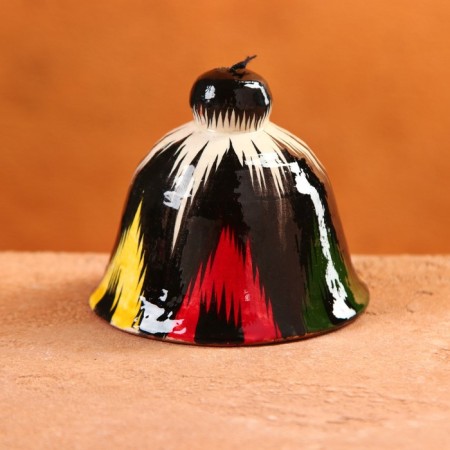 Ceramic “bell” souvenir, mix, 8cm-3