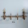 Lamp "Krueger" 2he27 40W bronze 80x26x20cm