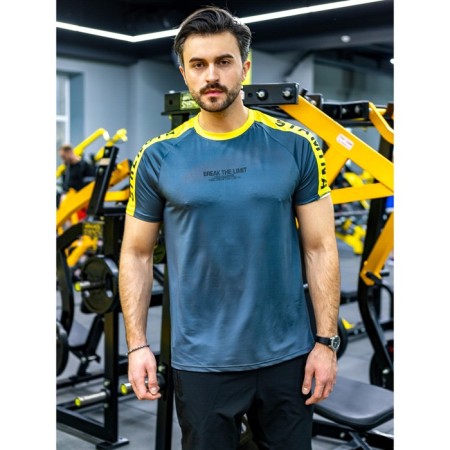 Sports T -shirt male ise, size 52, graphite color