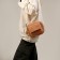 Teddy Cross-Bodi plush bag, beige color