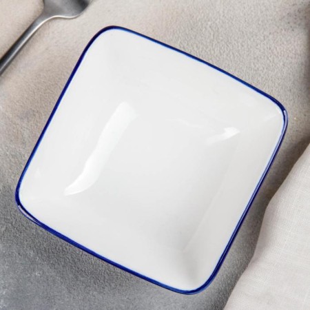 Ceramic bowl “breeze”, 290 ml, d = 11.7 cm, blue color-1