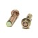 Anchor bolt scrap, with a nut, galvanized, 10x50 mm, 110 pcs