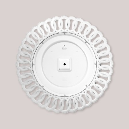 Wall mirror, in the openwork case, 51x51 cm, silver with gold-2