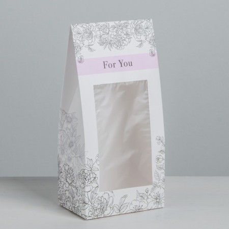 Confectionery box, packaging for you, 9 x 19 x 6 cm