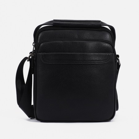 Male bag, black color-1