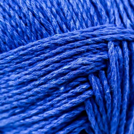 Yarn "soft cotton" 70% cotton, 30% nylon 220m/100g (019 cornflower)-2