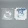 Box for confectionery products with PVC Cozy Winter, Ball, 21 x 21 x 3 cm, New Year